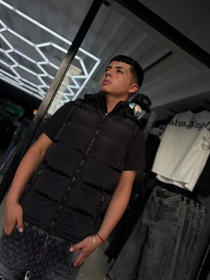 CHAQUETA SIN MANGAS CLASICA BLACK