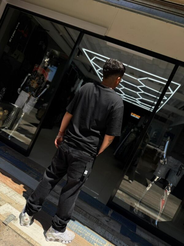 JEANS LOGEQI BASICO NEGRO SLIM FIT JH-99125