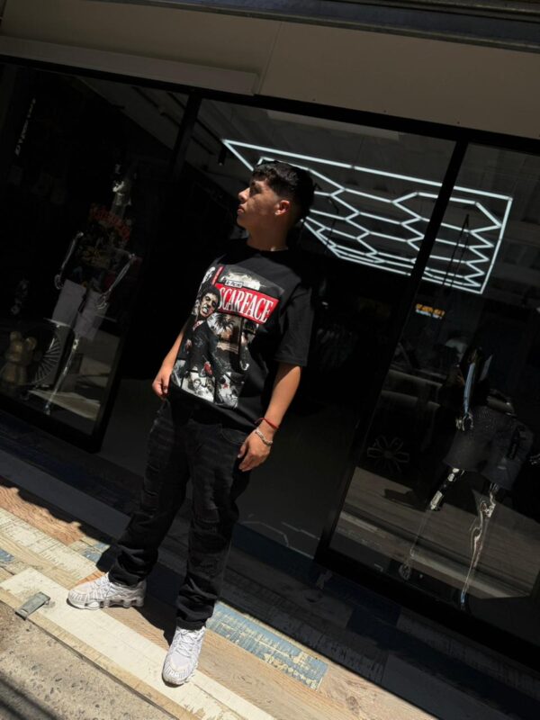 JEANS LOGEQI BASICO NEGRO SLIM FIT JH-99125