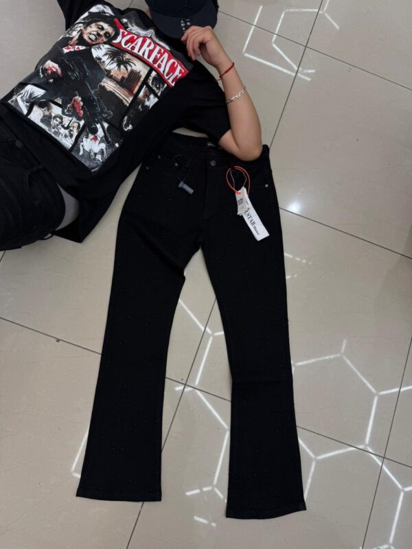WhatsApp Image 2026-01-30 at 1.47.41 PM (1) JEANS M-STAR FLARE BLACK ADIAMANTADO P3343