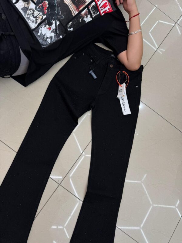 WhatsApp Image 2026-01-30 at 1.47.41 PM (3) JEANS M-STAR FLARE BLACK ADIAMANTADO P3343