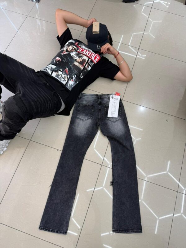 JEANS M-STAR FLARE GRIS M-8926