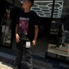 JEANS PVP FLARE BLACK PVP-70899