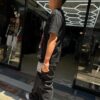 JEANS PVP FLARE BLACK PVP-70899