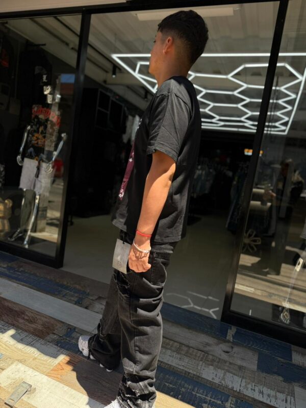 JEANS PVP FLARE BLACK PVP-70899