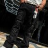JEANS M-STAR FLARE BLACK BRILLO M3341