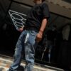 JEANS PURPLE CELESTE SLIM FIT Z9005