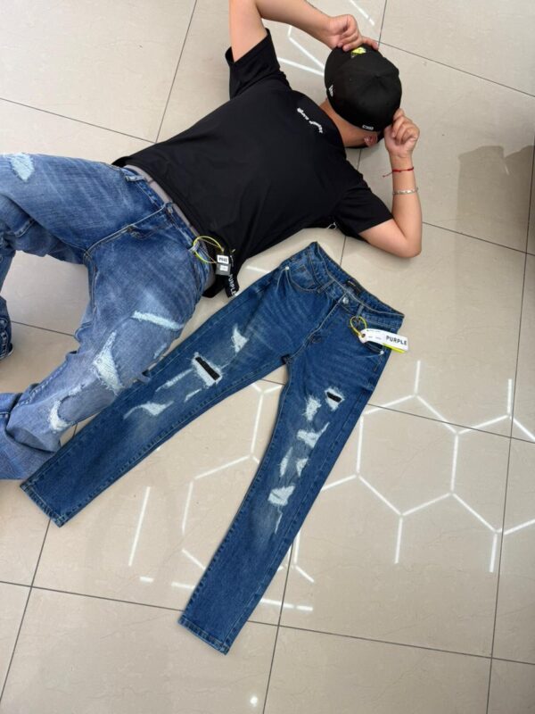 JEANS PURPLE AZUL REGULAR FIT Z9109