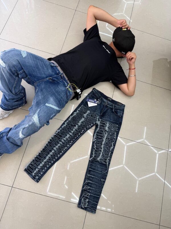 JEANS NIÑO ARCOIRIS AZUL SLIM FIT L132