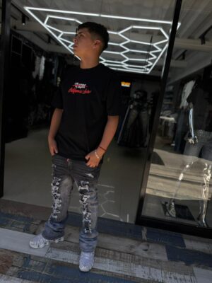JEANS PVP FLARE GRIS RXN10036
