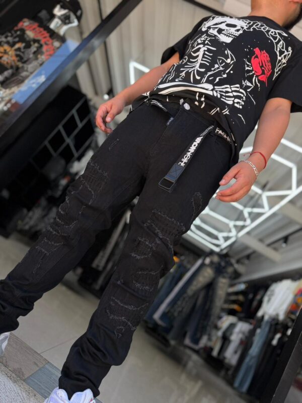JEANS M-STAR BLACK REGULAR FIT BASICO M-9001