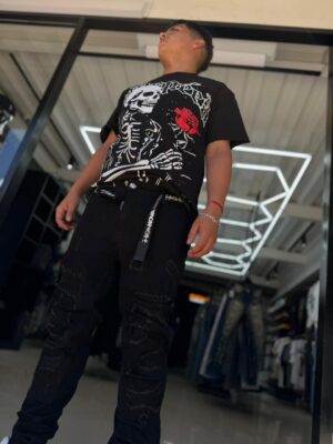 JEANS M-STAR BLACK REGULAR FIT BASICO M-9001