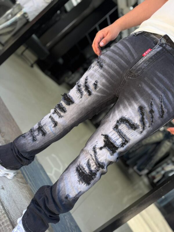 JEANS PVP BLACK FLARE RXN10060