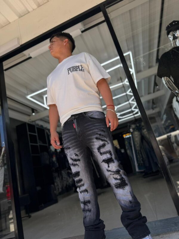 JEANS PVP BLACK FLARE RXN10060