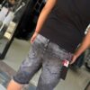 SHORT M-STAR GRIS RASGADO M-9061