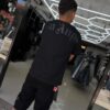SHORT M-STAR NEGRO RASGADO M-9021