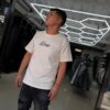 SHORT M-STAR NEGRO PINTURA RASGADO M-9066
