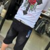 SHORT MJ-DENIM BASICO NEGRO MJT33-1