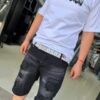 SHORT MJ-DENIM BASICO NEGRO MJT33-1