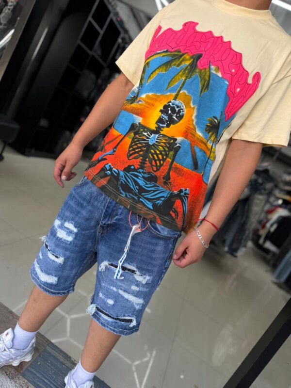 SHORT M-STAR AZUL BASICO FM778