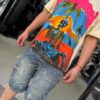 SHORT LOGEQI AZUL RASGADO JH-99086