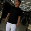 SHORT M-STAR BLANCO-RASGADO M-9069