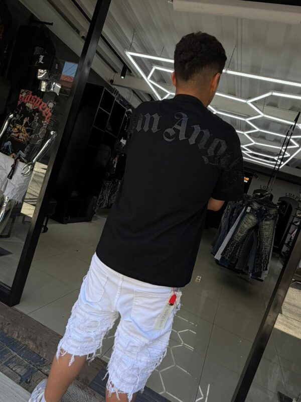 SHORT M-STAR BLANCO-RASGADO M-9069
