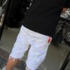 SHORT M-STAR BLANCO-RASGADO M-9069