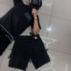 SHORT M-STAR CARGO NEGRO M-9062