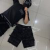 SHORT M-STAR CARGO NEGRO M-9062
