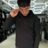 POLERON BASICO NEGRO REGULAR FIT UNISEX
