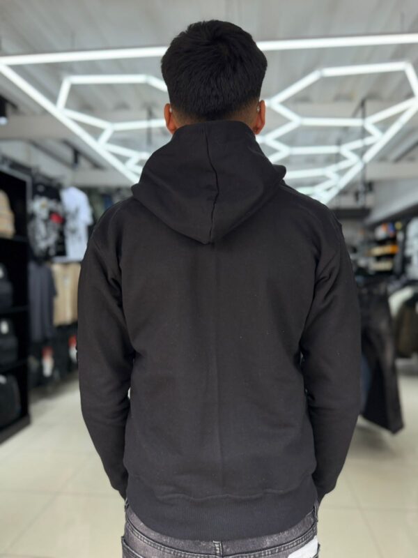 POLERON BASICO NEGRO REGULAR FIT UNISEX