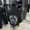 POLERON CHROME HEARTS NEGRO LEGRAS BALNCAS UNISEX