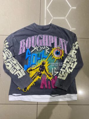 POLERA MANGA LARGA ROUGHPLAY SOUL GRIS