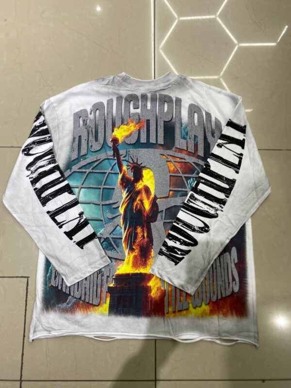 POLERA MANGA LARGA ROUGHPLAY SOUL BLANCO