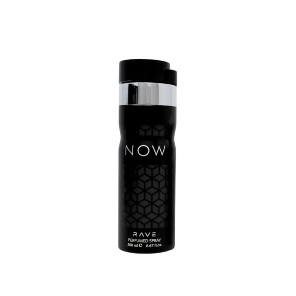 DESODORANTE RAVE NOW BLACK 200ML