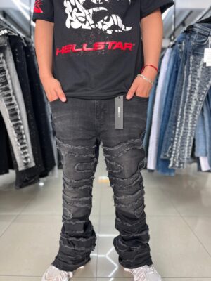 JEANS FASHION NOVA BLACK WASH GFN11