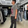 JEANS FASHION NOVA CUFF ME STACKED SKINNY FLARED BLACK WASH ZDF01D330003