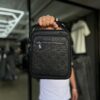 BOLSO LV BLACK CUERO FLOR HOMBRE 5170-1