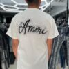 POLERA AMIRI ADIAMANTADA WHITE OVERSIZE JH98002