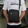 BOLSO LV BLACK CUERO FLOR HOMBRE 5170-1