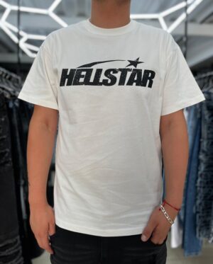 POLERA HELLSTAR WHITE OVERSIZE JH98002