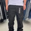 JANS FASHION NOVA CHAOS EMBROIDERY STRAIGHT BLACK ZDF01D410036