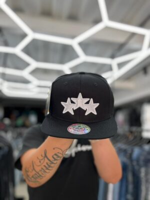 JOCKEY DOBLE AA TRES ESTRELLA PLANO BLACK AJUSTABLE