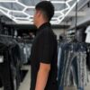 POLERA ARMANI EXCHANGE UC001 BLACK AF10366