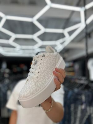 ZAPATILLA MICHAEL KORS ROMEY LACE UP SIG SM 49F4RMFS1B BRIGHT WHT