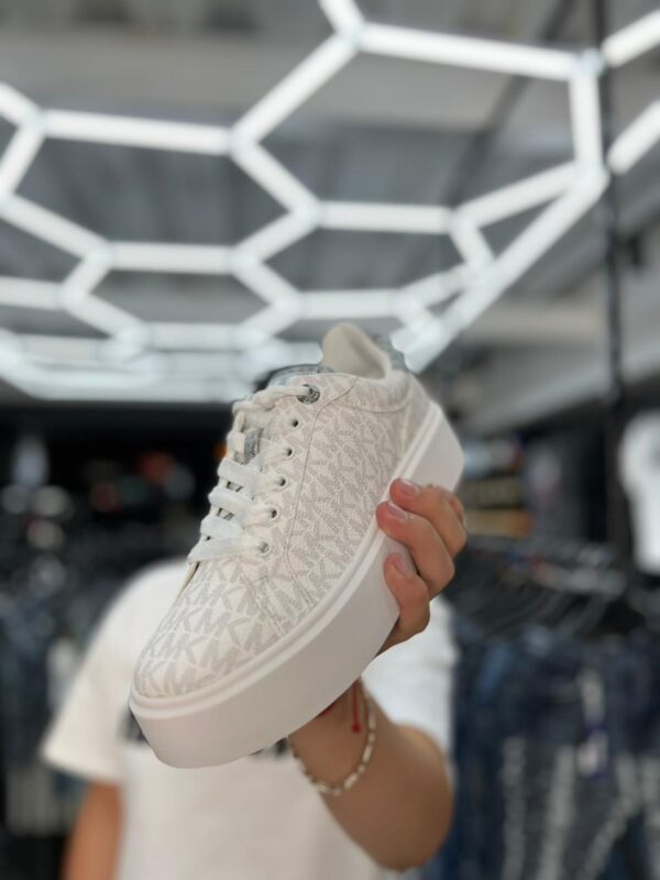 ZAPATILLA MICHAEL KORS ROMEY LACE UP SIG SM 49F4RMFS1B BRIGHT WHT