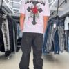 JANS FASHION NOVA CHAOS EMBROIDERY STRAIGHT BLACK ZDF01D410036