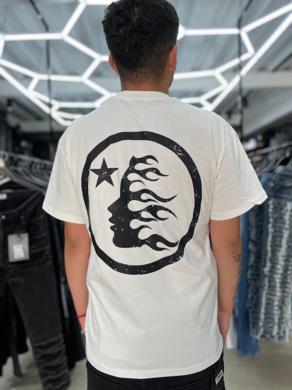 POLERA HELLSTAR WHITE OVERSIZE JH98002