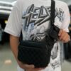 BOLSO LV CUADRO BLACK 6105